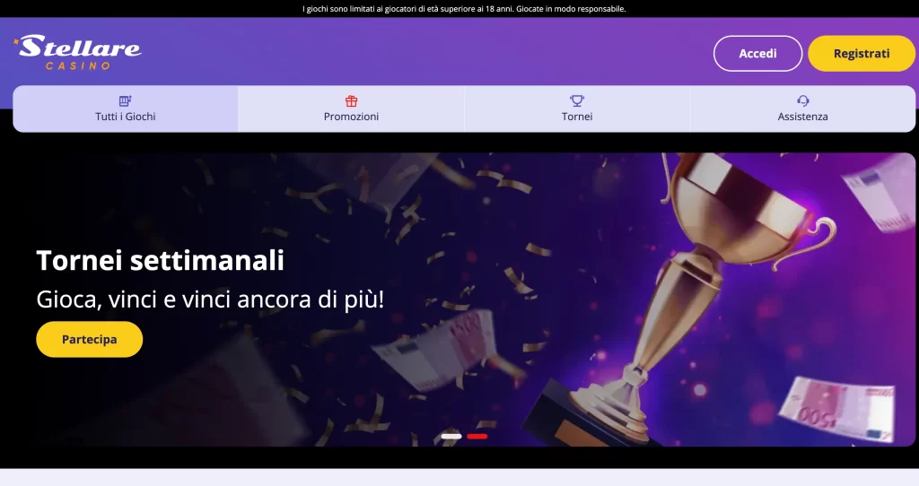 codice promo casino stellare